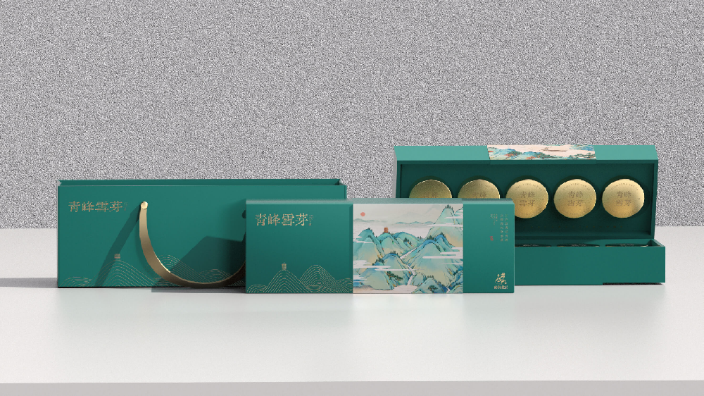 青峰雪芽包装设计